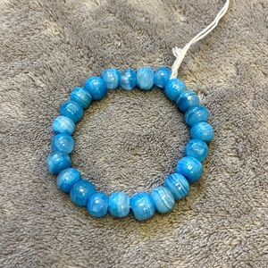 Handmade Recycled Bead Bracelet